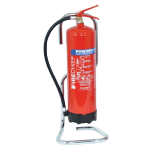 Single Fire Extinguisher Stand Chrome - Image 2