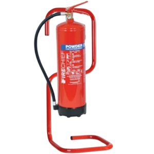 Single Fire Extinguisher Stand - Red Colour - Image 2